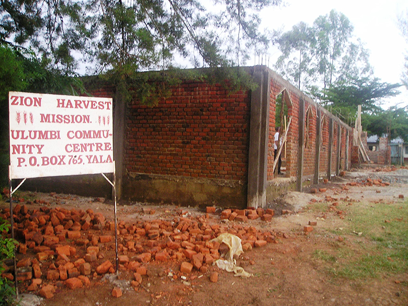 Work completed by the Kenya Hope Charity
